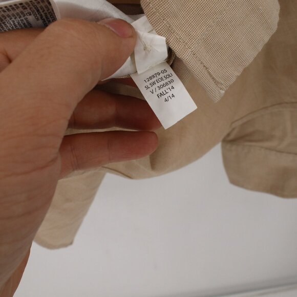 NWT Banana republic shirt men XL soft wash slim fit long sleeve button up cotton - Picture 7 of 14